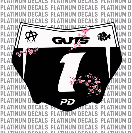 Cherry Blossoms Motocutz Decal