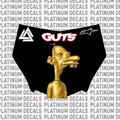 Neegy Motocutz Plate Decal
