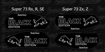 Super 73 Battery Decal Red Bull